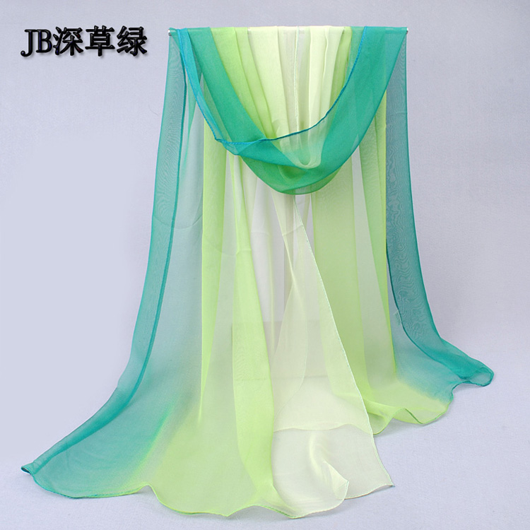 Wholesale oblong silk scarf