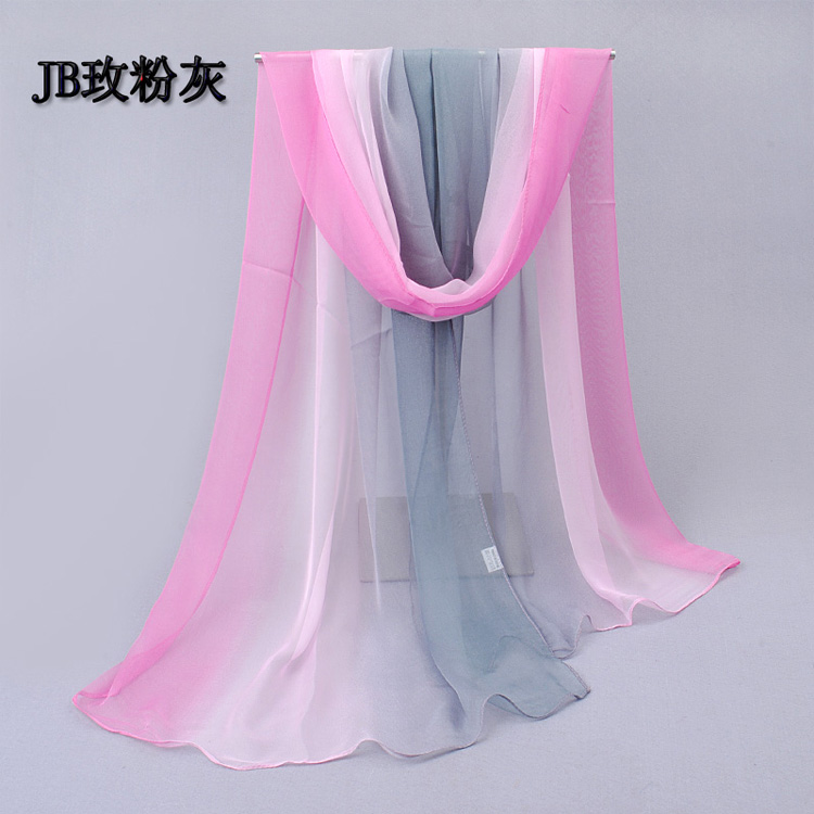 Wholesale oblong silk scarf