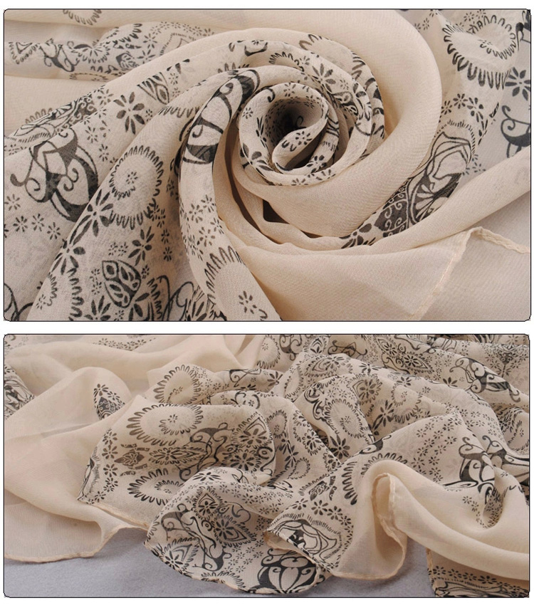 Women polyester scarf wholesale