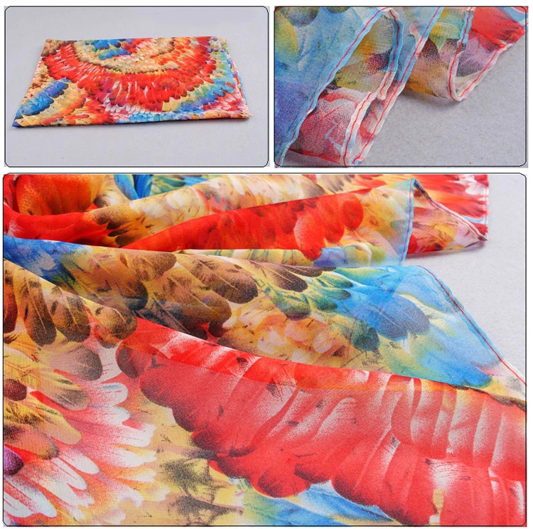 Wholesale nylon chiffon scarf
