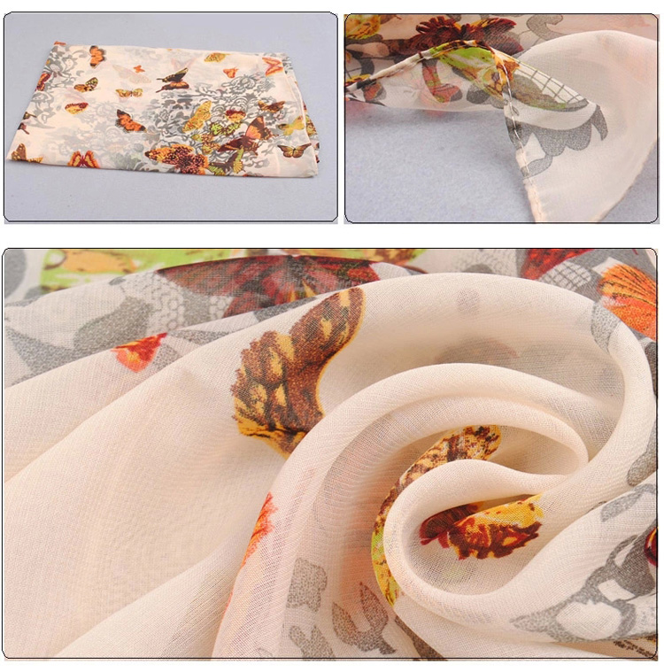 Chiffon spring scarf wholesale