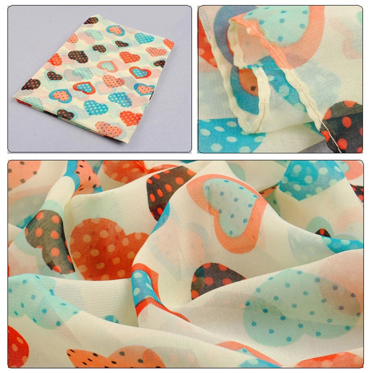 Pattern chiffon scarf wholesale