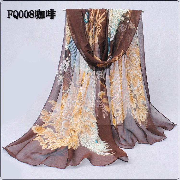 Wholesale plain silk scarf