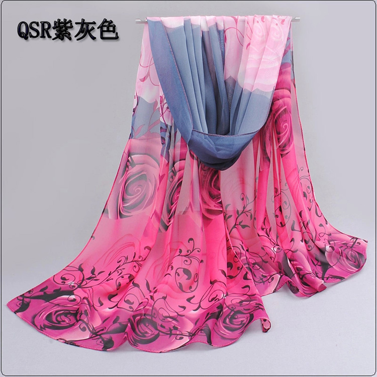 Wholesale plain silk scarves