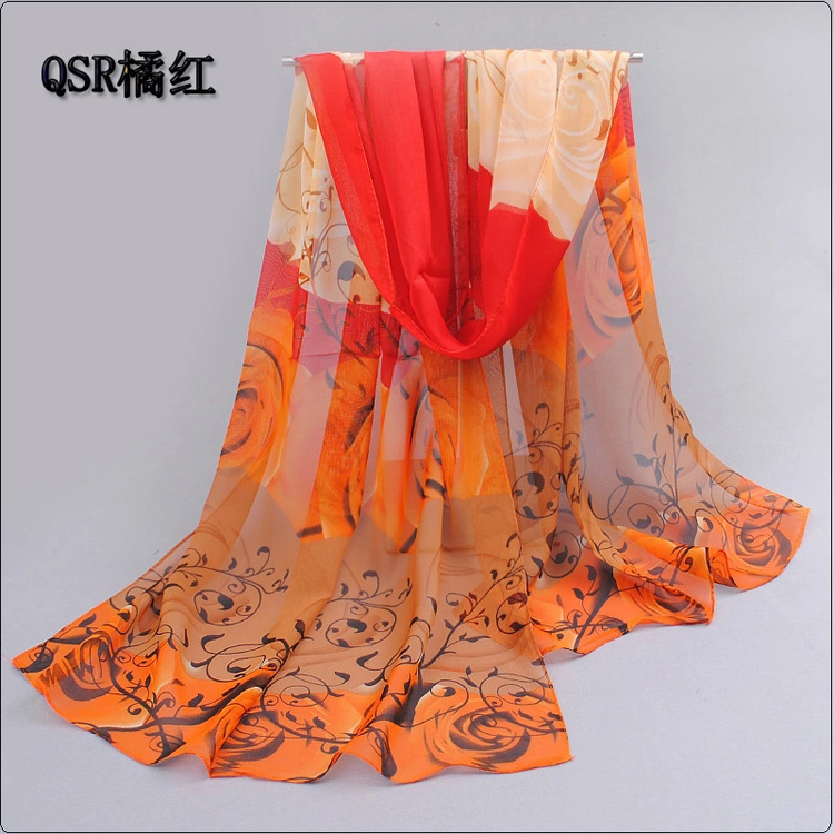 Wholesale plain silk scarves