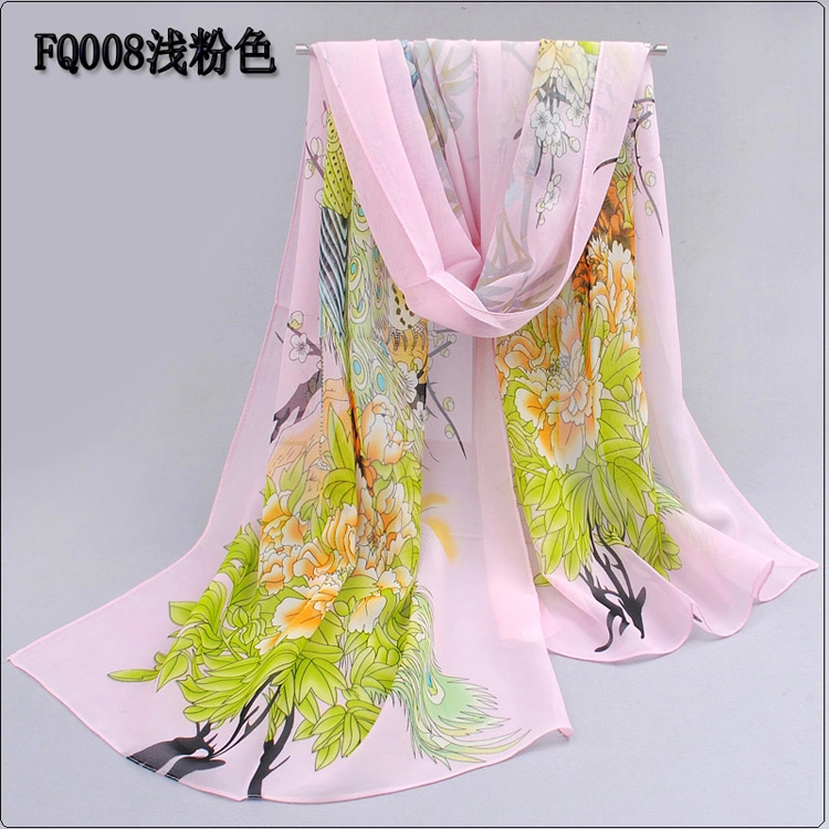 Wholesale plain silk scarf