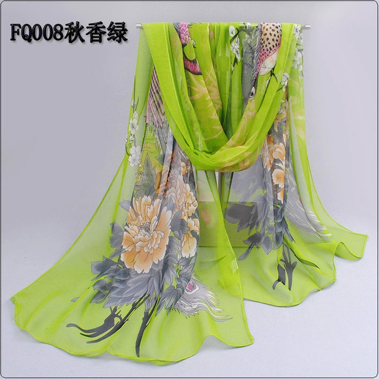 Wholesale plain silk scarf