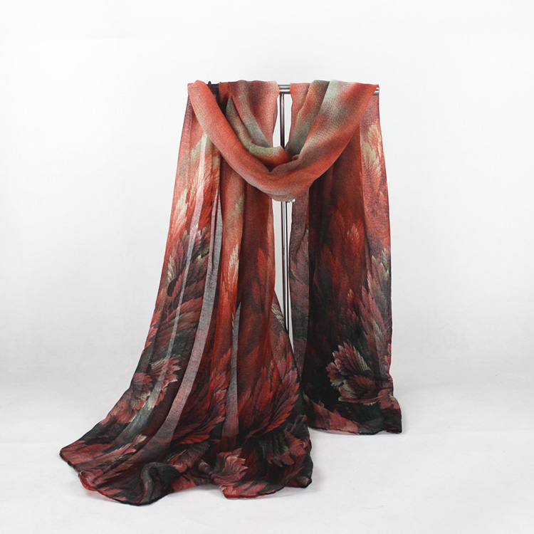 Women voile scarf wholesale