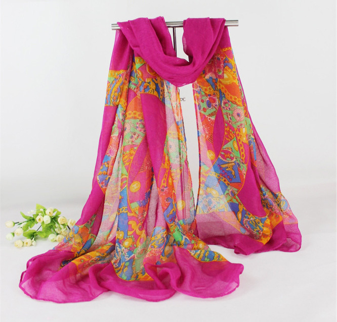 Womens printed scarves wholesale