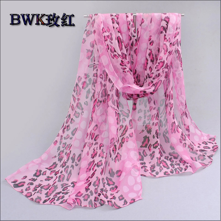 Red chiffon scarf wholesale