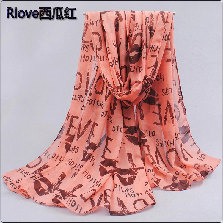 Wholesale soft polyester scarf