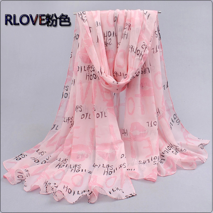 Wholesale soft polyester scarf