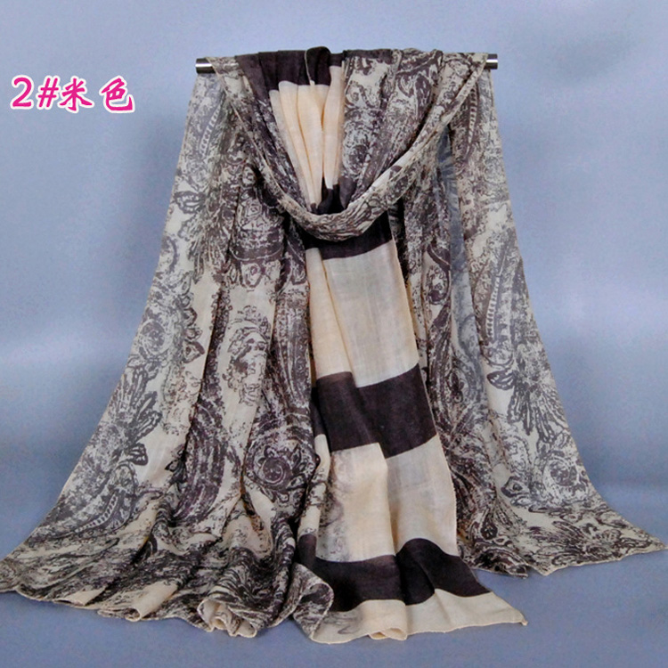 Wholesale ladies viscose scarves