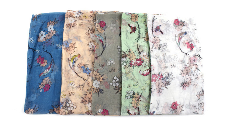 Spring fashion viscose scarfs