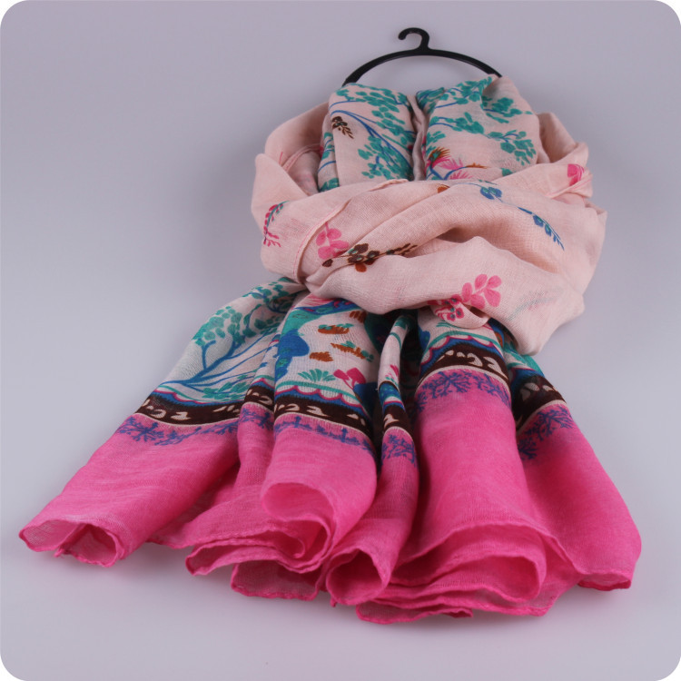 Wholesale cotton viscose scarves