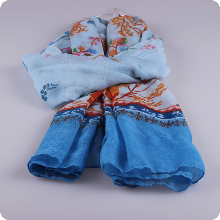 Wholesale cotton viscose scarves