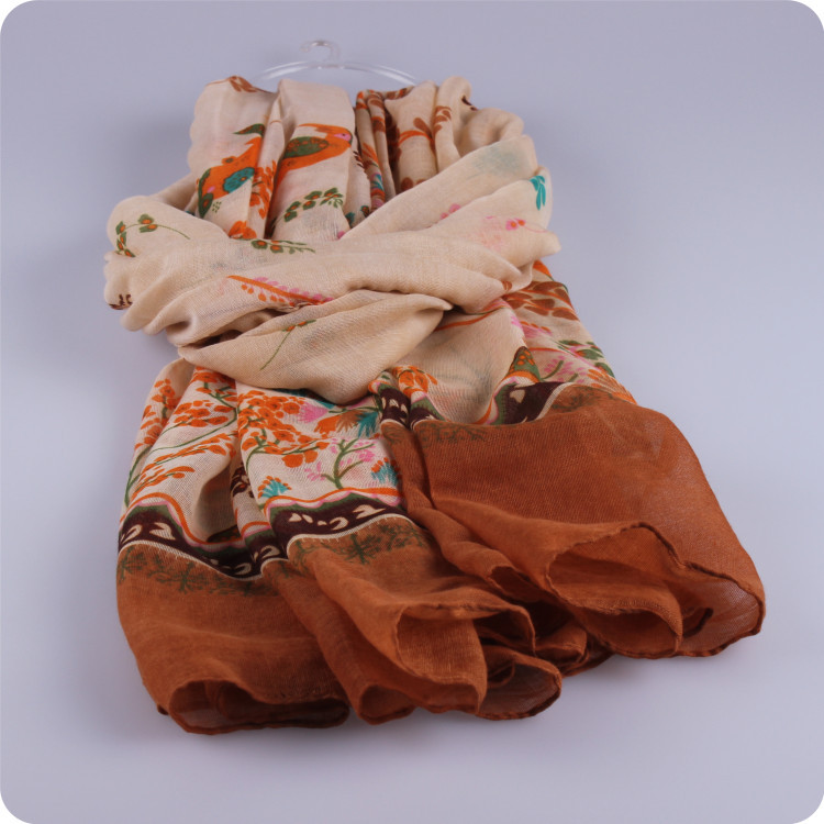 Wholesale cotton viscose scarves