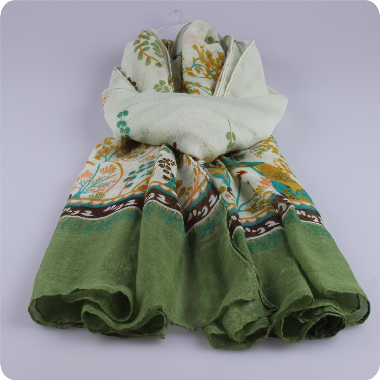 Wholesale cotton viscose scarves