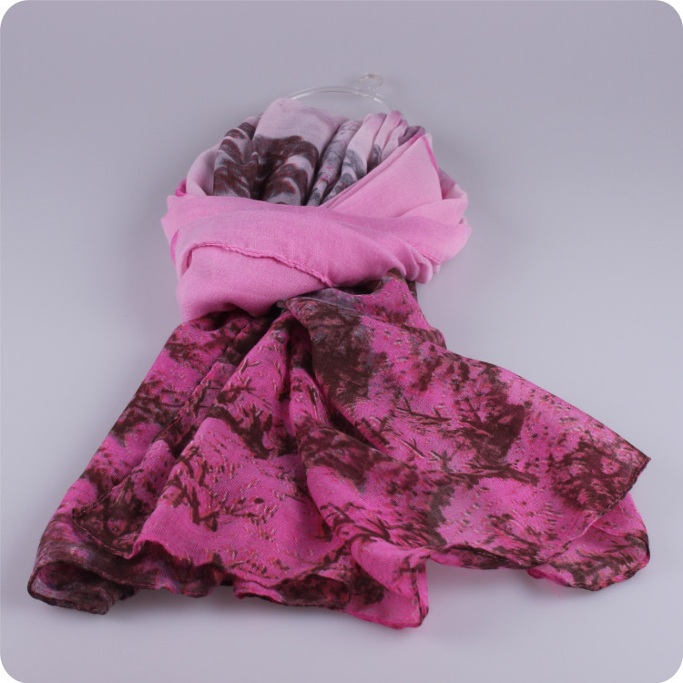 Wholesale printed viscose scarves