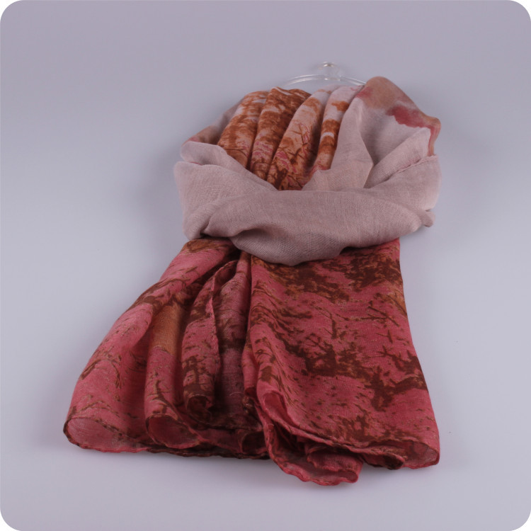 Wholesale printed viscose scarves
