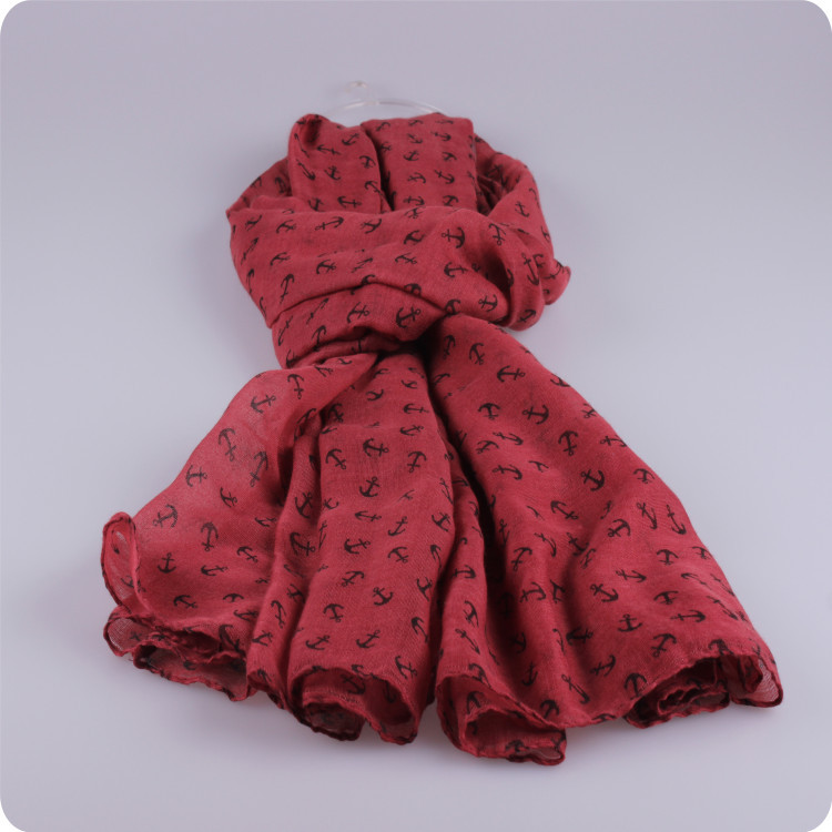 Wholesale women black viscose scarf