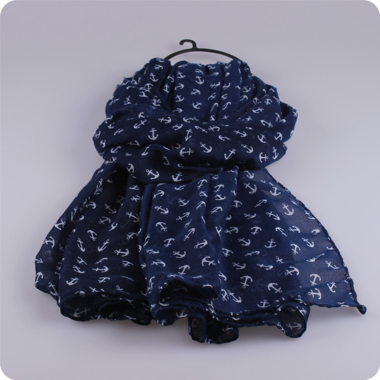 Wholesale women black viscose scarf