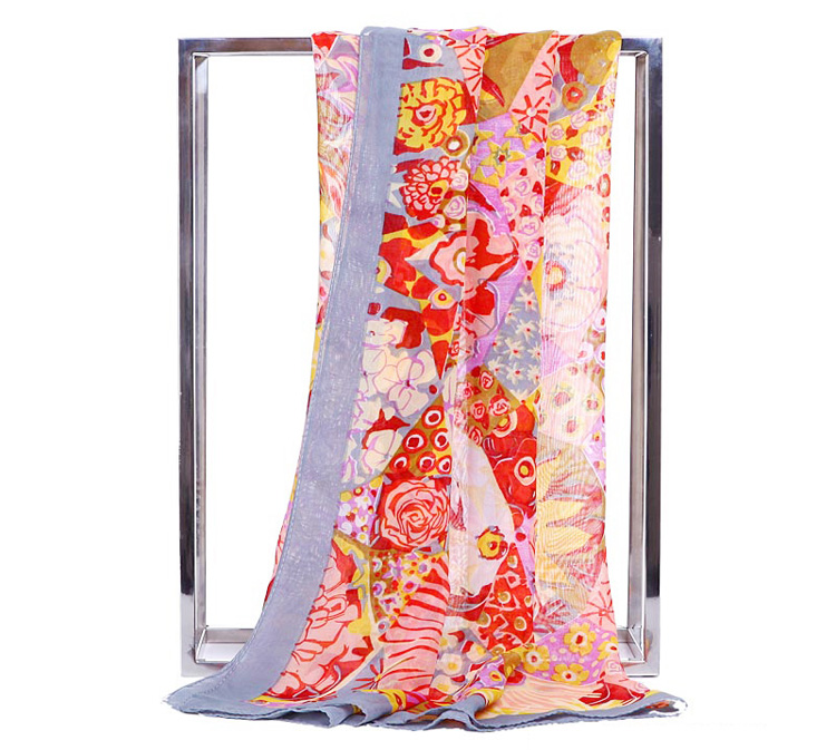India chiffon scarf wholesale