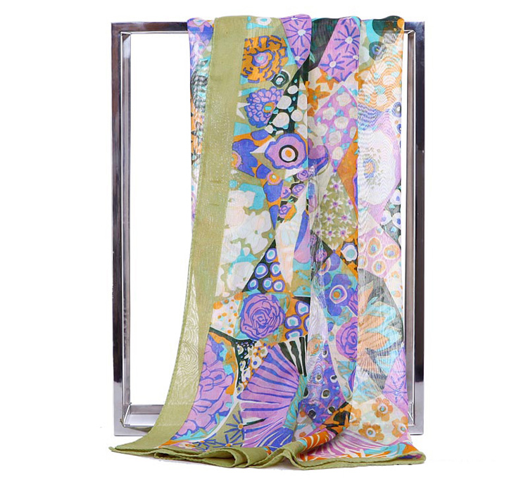 India chiffon scarf wholesale