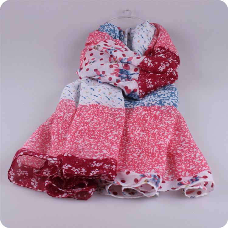 Wholesale women graffiti scarf