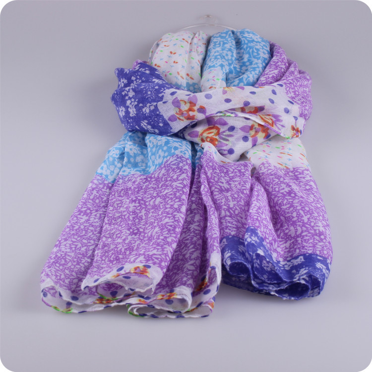 Wholesale women graffiti scarf