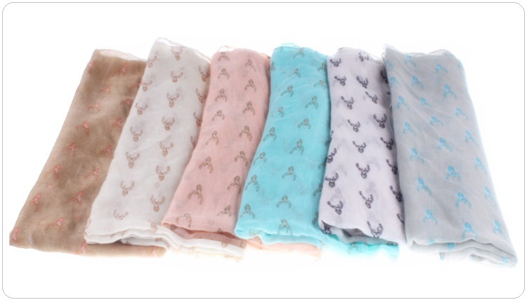 Wholesale women viscose scarf