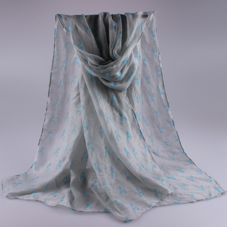Wholesale women viscose scarf
