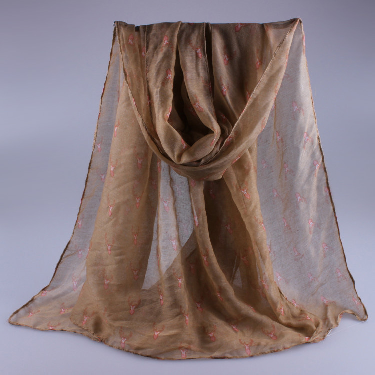 Wholesale women viscose scarf