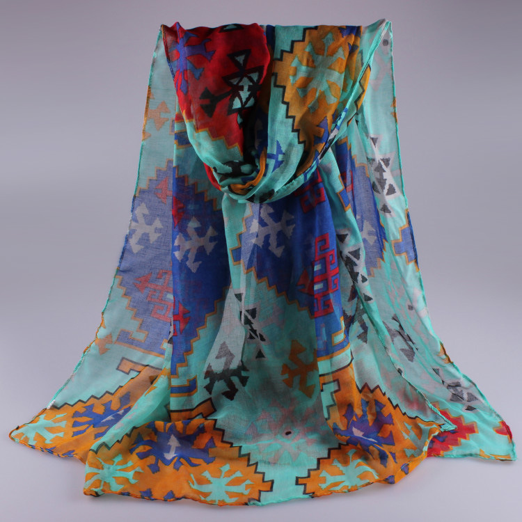 Viscose scarves for women