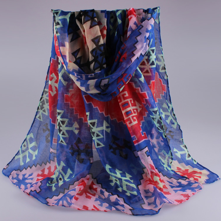 Viscose scarves for women