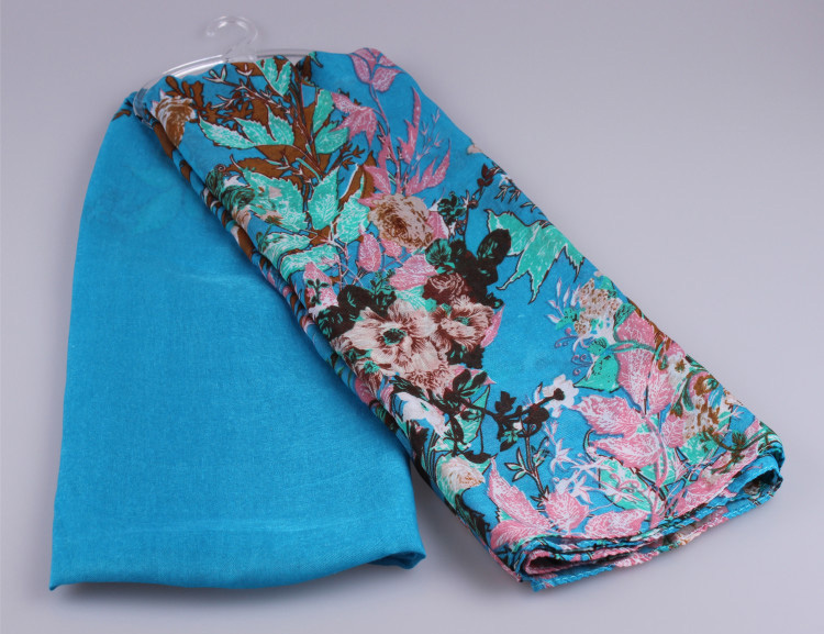Wholesale square cotton scarf