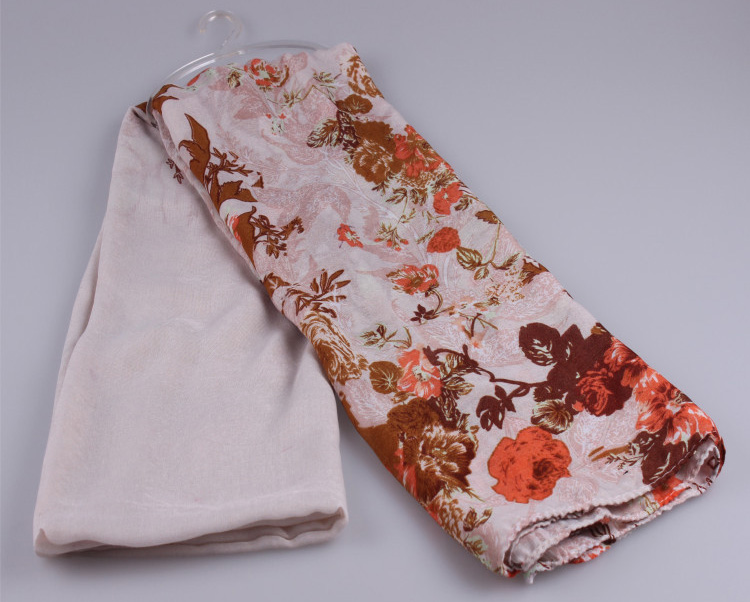 Wholesale square cotton scarf