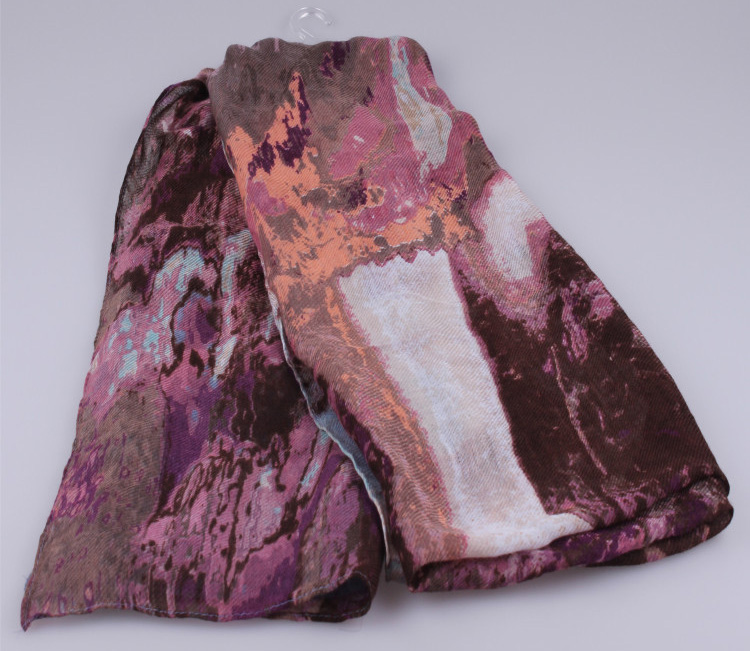 Wholesale polyester cotton scarf