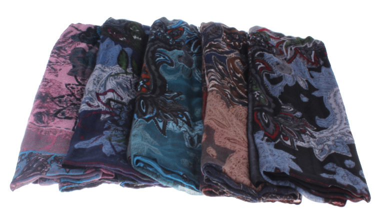 Square scarves for women
