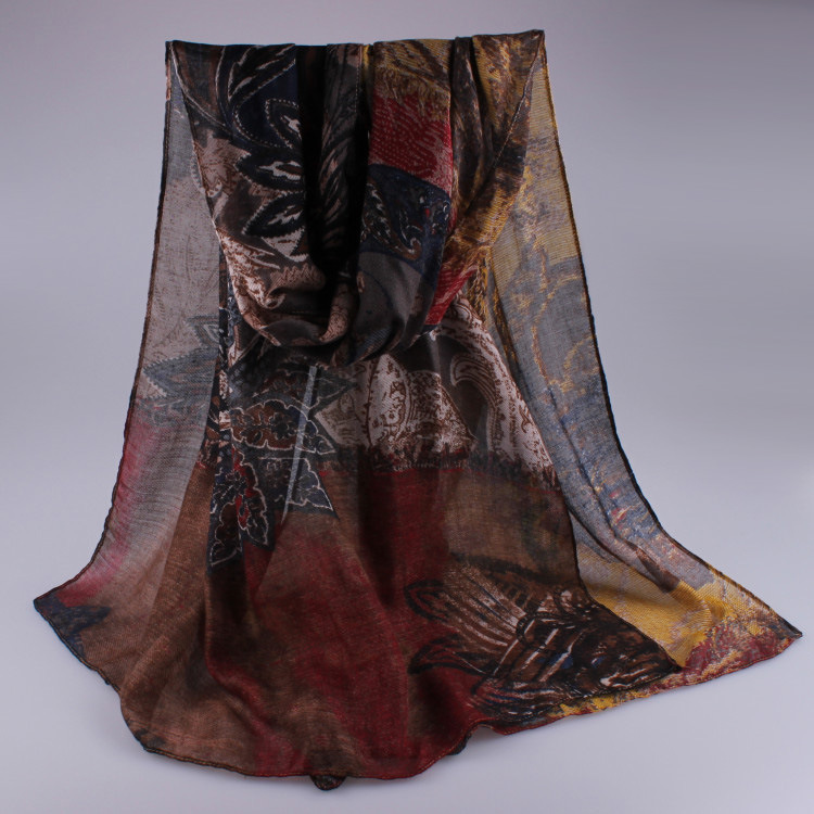 Square scarves for women