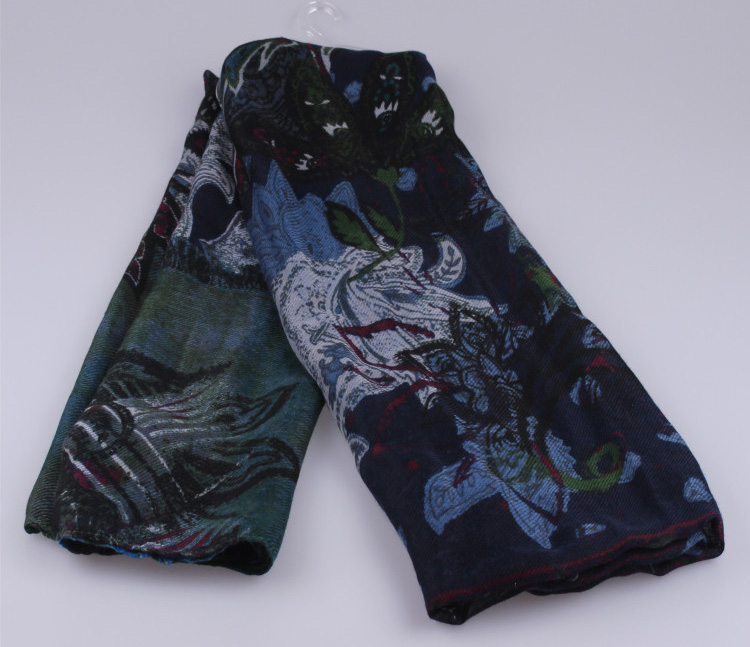 Square scarves for women