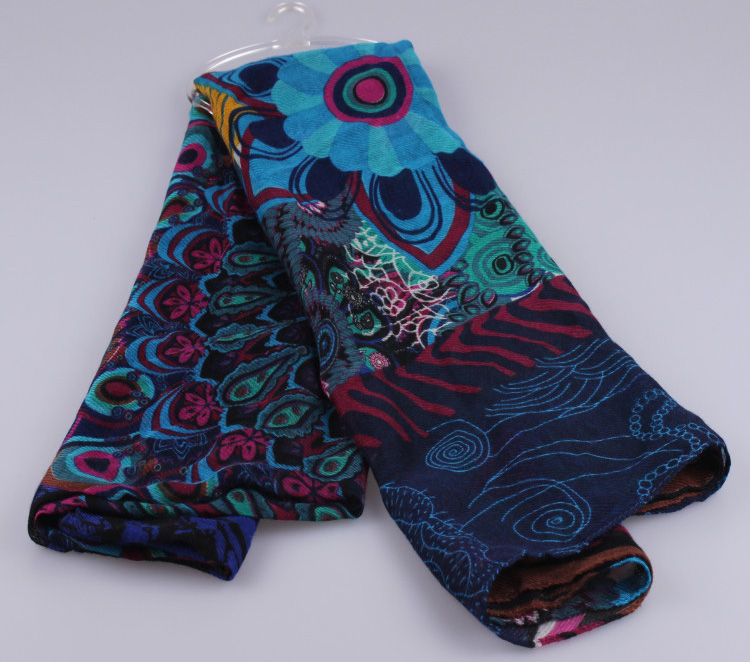 Wholesale silk viscose scarf