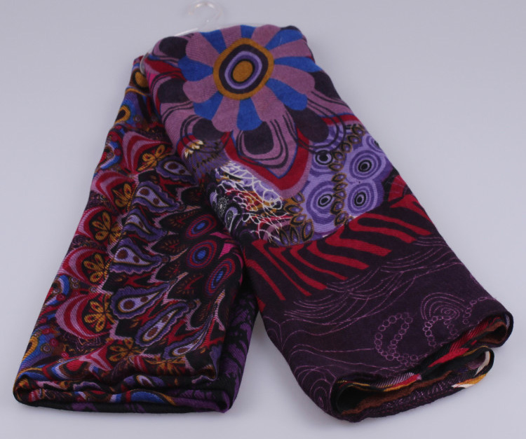 Wholesale silk viscose scarf