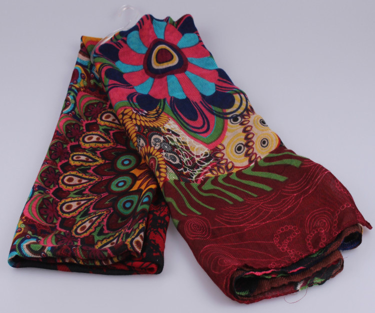 Wholesale silk viscose scarf