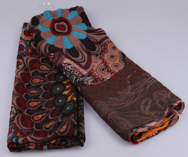 Wholesale silk viscose scarf