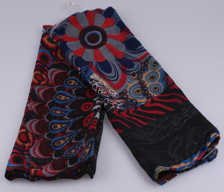 Wholesale silk viscose scarf