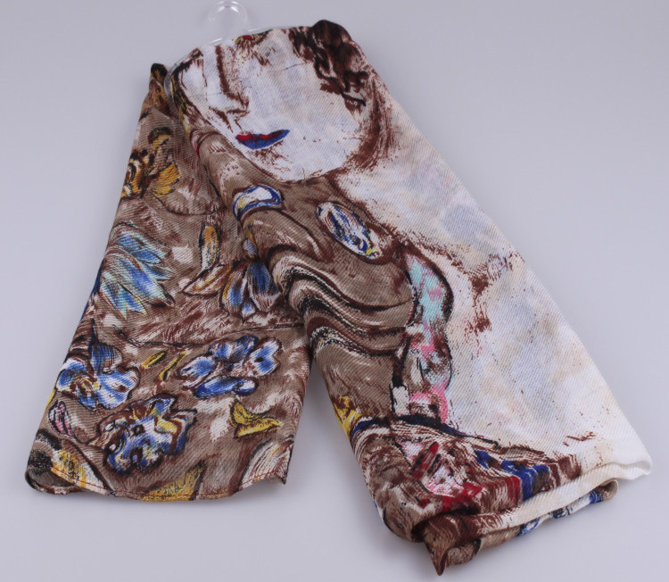 Vintage cotton scarves for sale