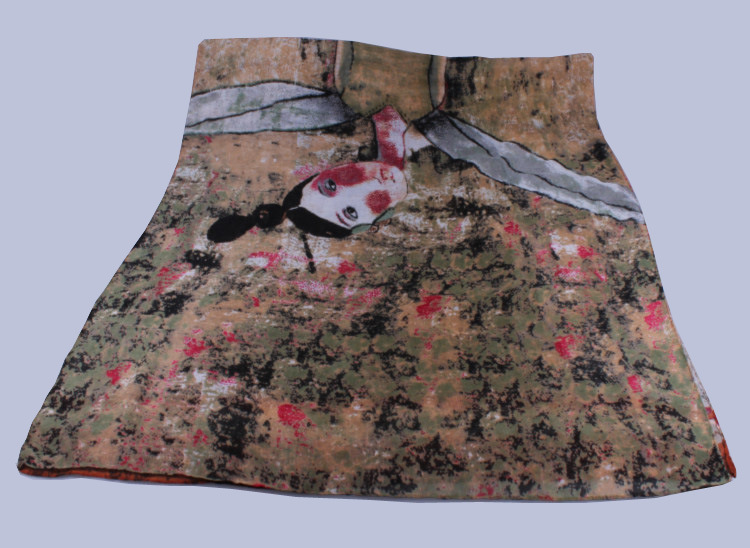 Women silk cotton scarf wholesale