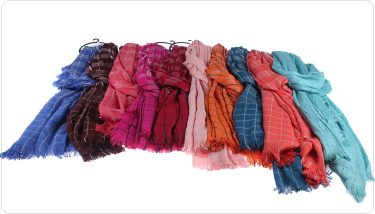 Tartan plaid scarves wholesale