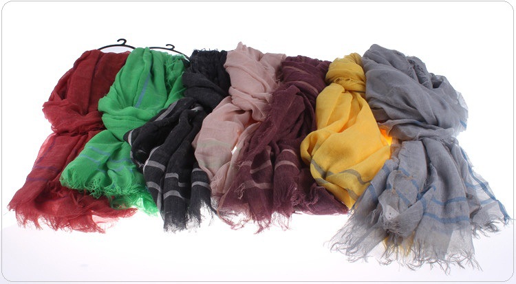 Wholesale cotton gauze scarves